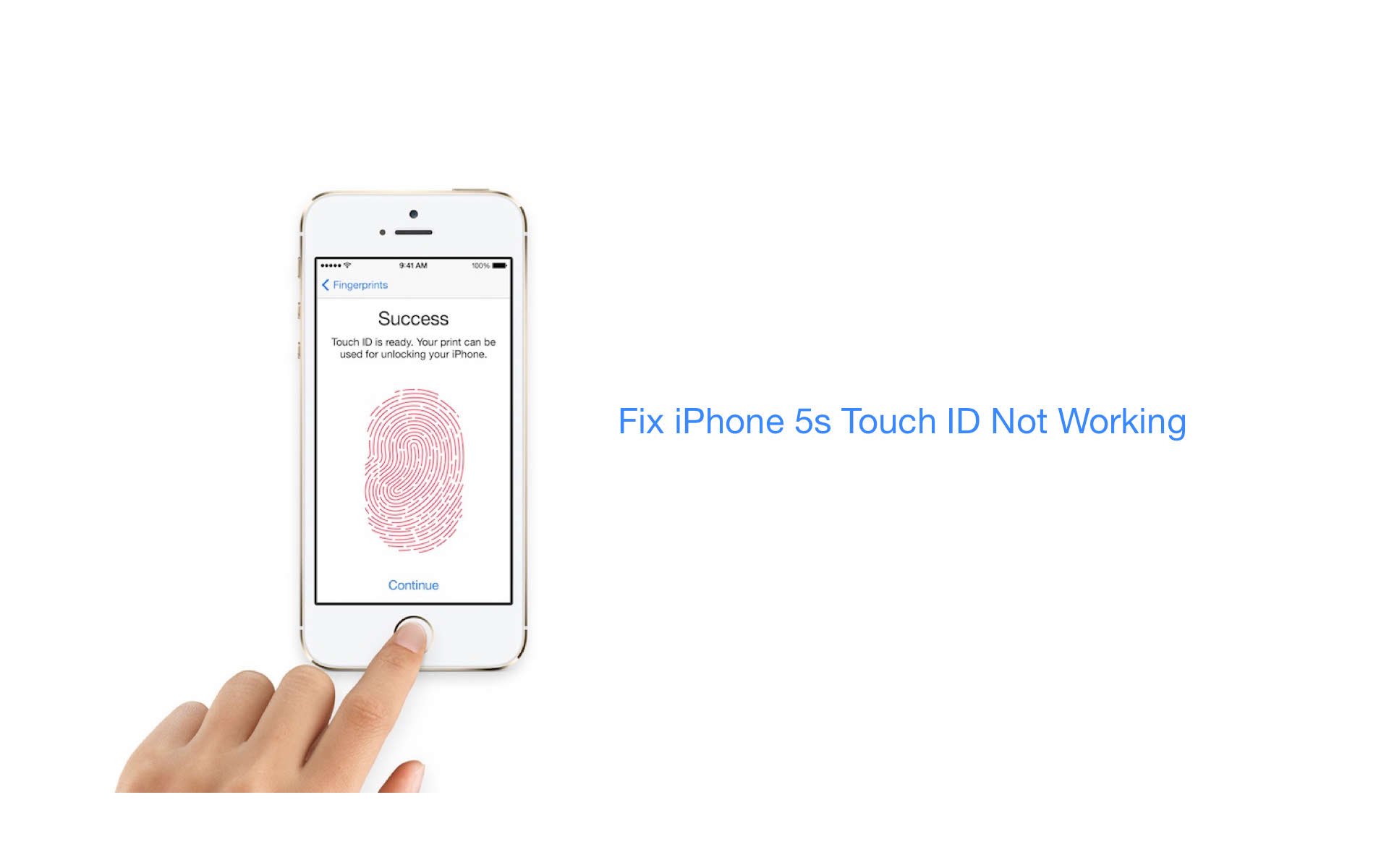 How To Fix iPhone 5s Touch ID Not Working featured image 